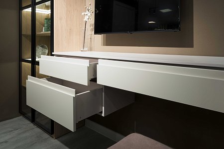 Заказать кухню Тумба под ТВ подвесная в Самаре